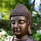 Glitzhome® 29.5" Oversized MGO Meditating Buddha Statue
